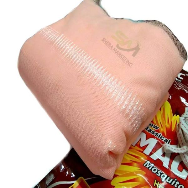 Magic Mosquito Net- Korean Quality With Classical Design- Light Pink