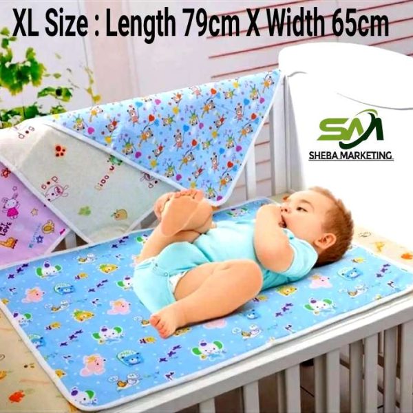 Kids Urine Changing Pads Cartoon Reusable Infants Bedding