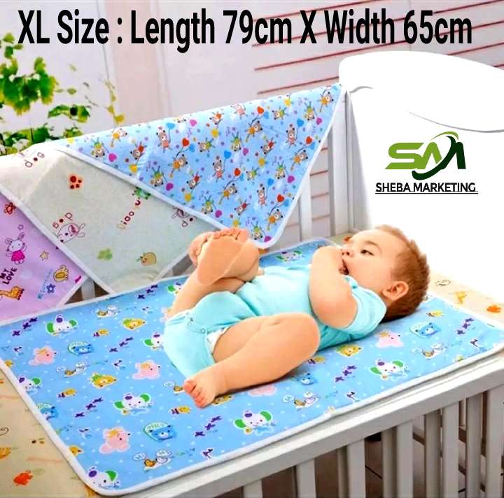 Kids Urine Changing Pads Cartoon Reusable Infants Bedding