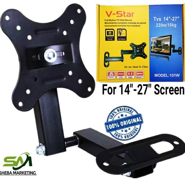 Led 14 "থেকে 27" মুভিং ওয়াল মাউন্ট মনিটর জন্য উপযুক্ত V-Star W-101