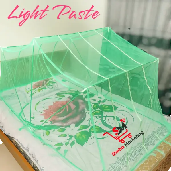 Folding Portable Mosquito net with metal Stand For adult person 3.5x7 Feet Size- Best Quality