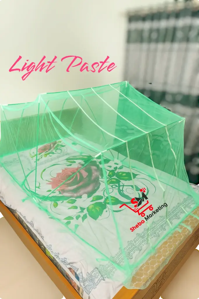 Folding Portable Mosquito net with metal Stand For adult person 3.5x7 Feet Size- Best Quality