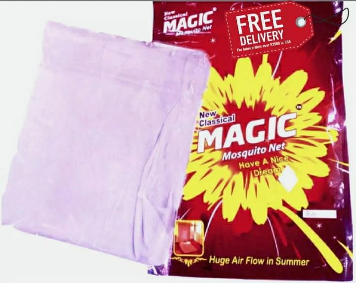 Magic Mosquito Net- Korean Quality With Classical Design- White - Image 1